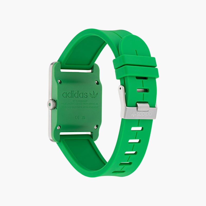 Adidas ساعة أنالوج خضراء للجنسين - Image 3